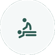 logo feher kor ikon zold szel nelkul